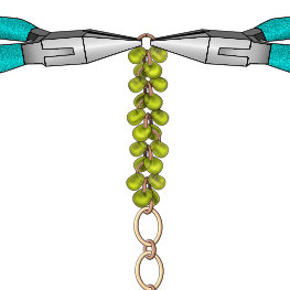 Through the Grapevine Magatama Necklace Instructions